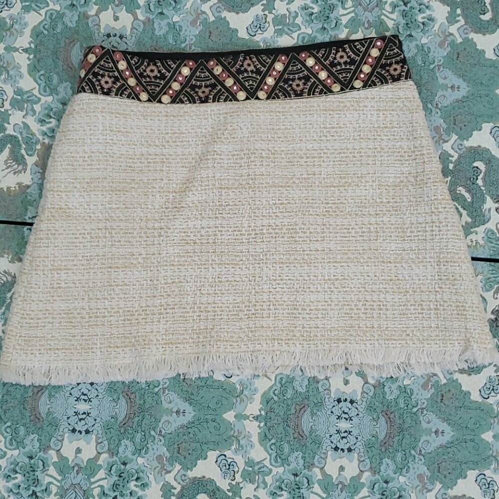 Zara Tweed mini skirt
